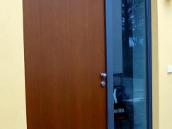 Holz-Haustür mit Seitenteil in Werder/ Havel