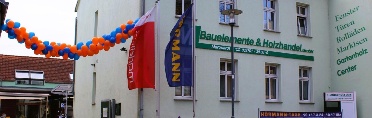 Ausstellung Marquardt Außenansicht